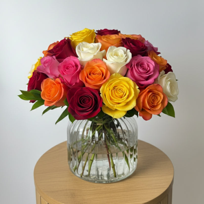 Mixed Rose Bunch image 0