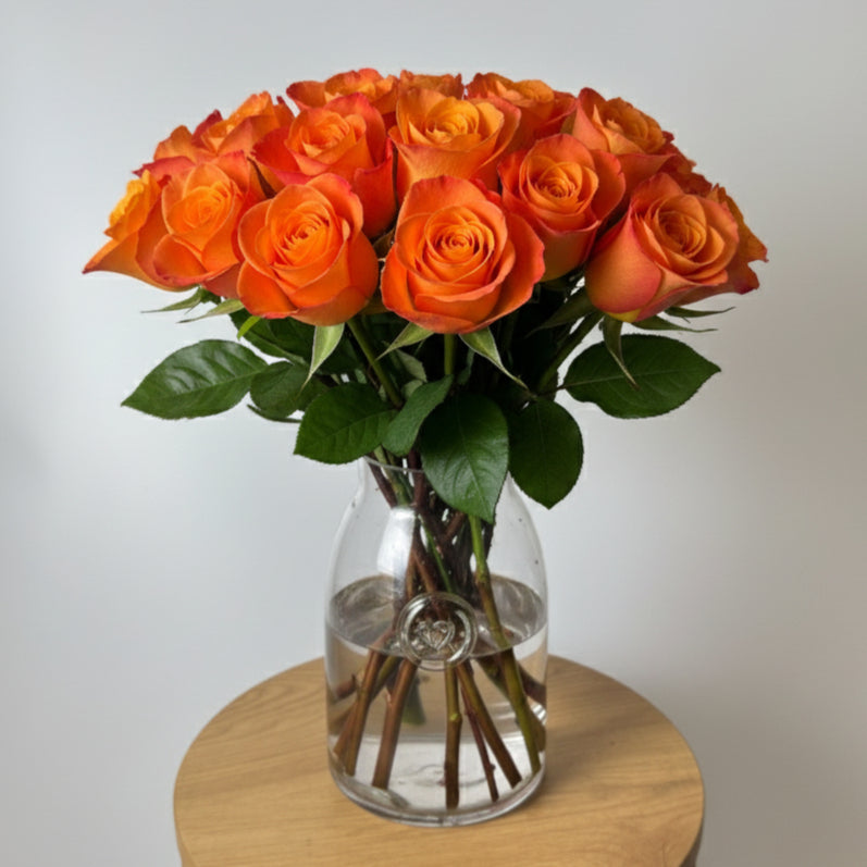 Orange Rose Bunch image 0