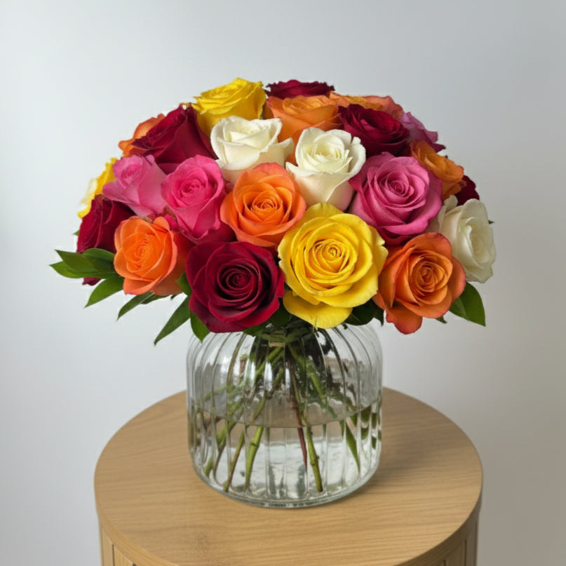Mixed Rose Bunch image 0