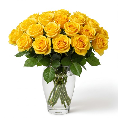 Yellow Roses Letter Box