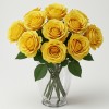 Yellow Roses Letter Box