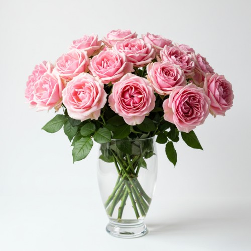 Pink Roses Letter Box