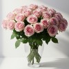 Pink Roses Letter Box